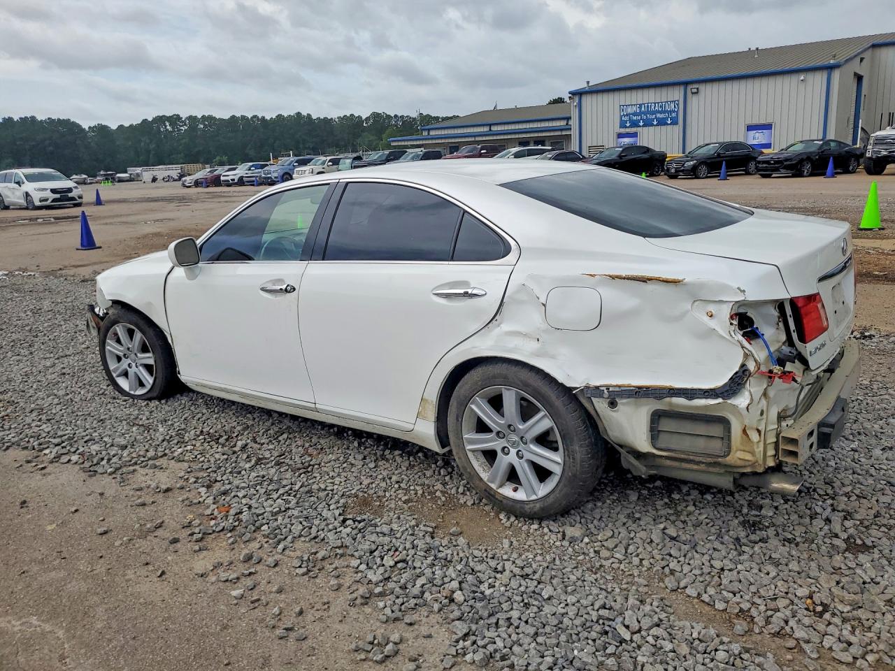2007 Lexus Es 350 Белый vin: JTHBJ46G172135390