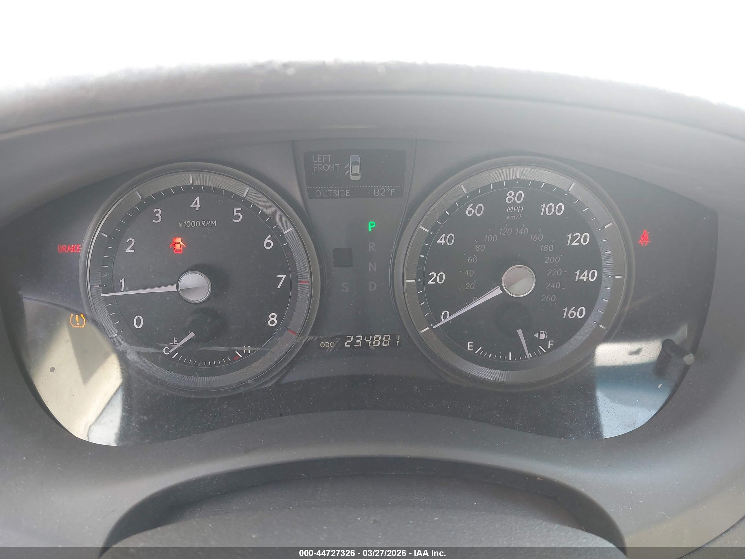 2007 Lexus Es 350   Бордовый vin: JTHBJ46G172138743