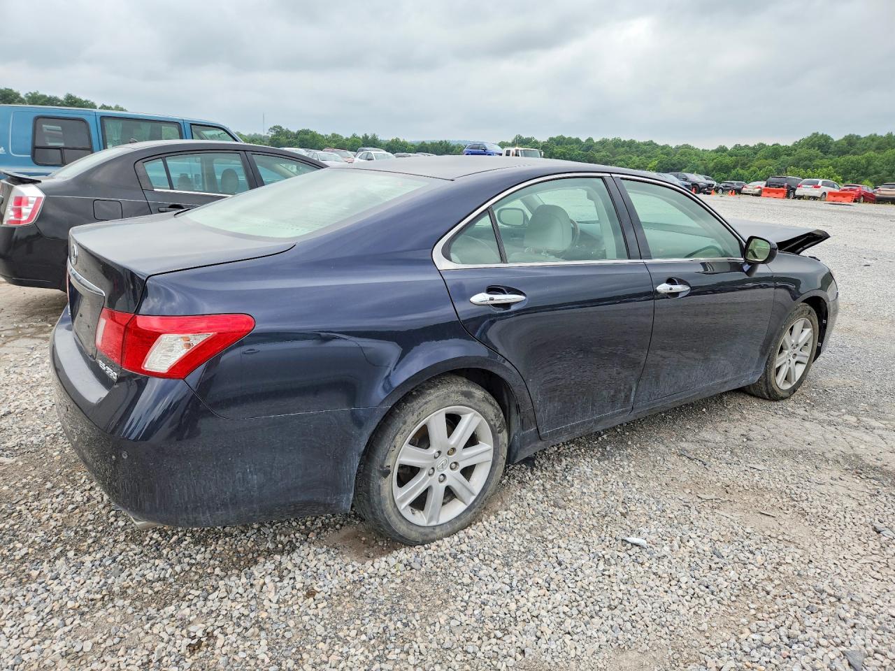 2008 Lexus Es 350 Синий vin: JTHBJ46G182179259
