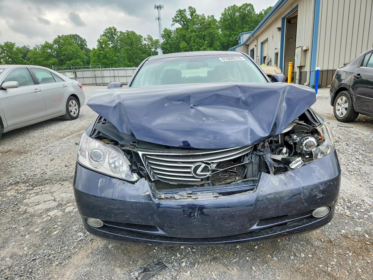 2008 Lexus Es 350 Синий vin: JTHBJ46G182179259
