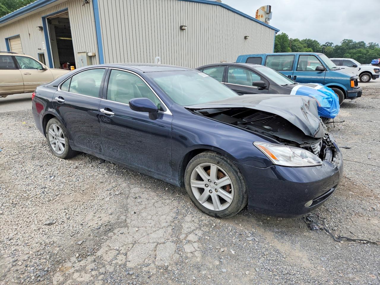 2008 Lexus Es 350 Синий vin: JTHBJ46G182179259
