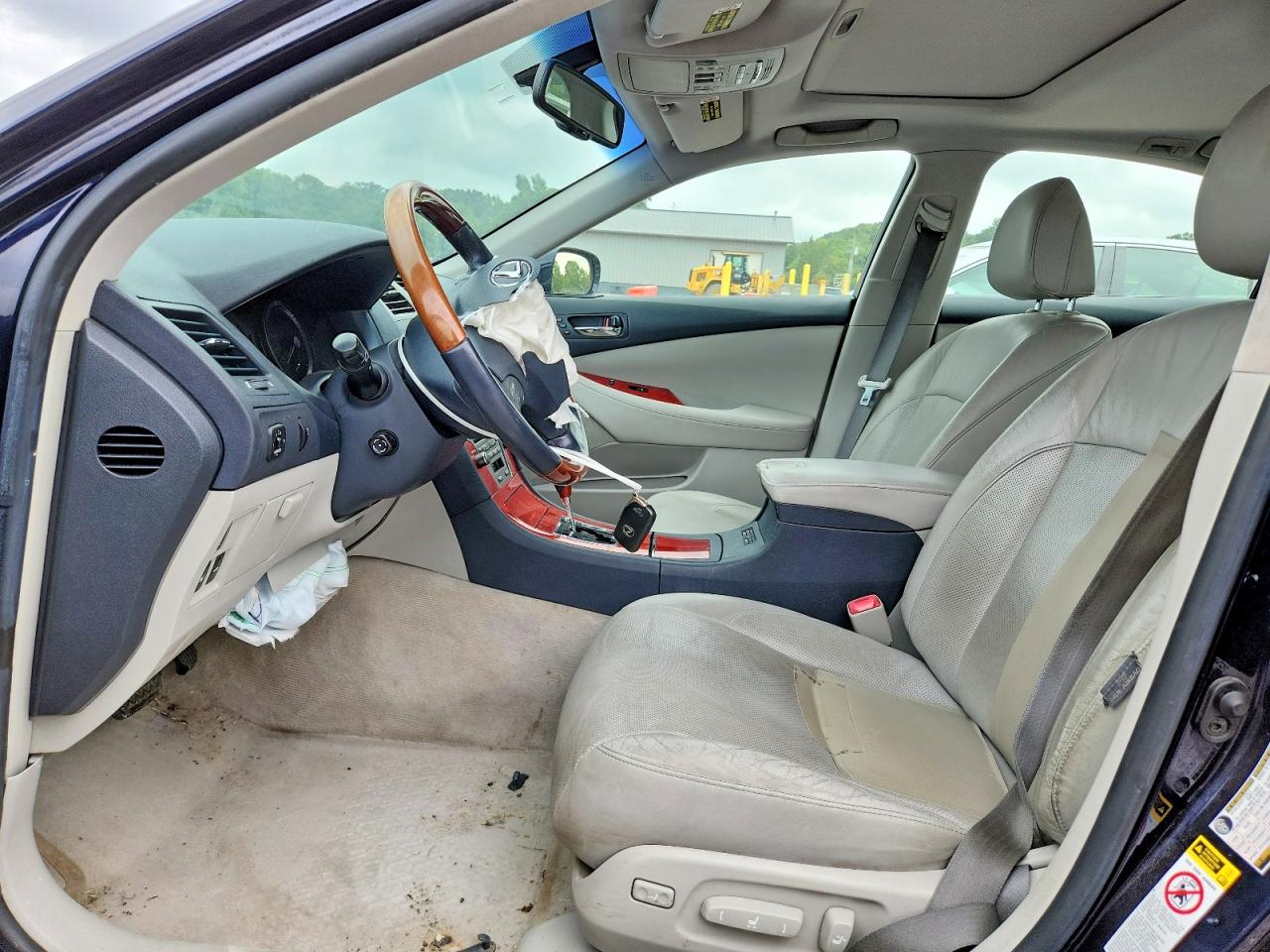 2008 Lexus Es 350 Синий vin: JTHBJ46G182179259