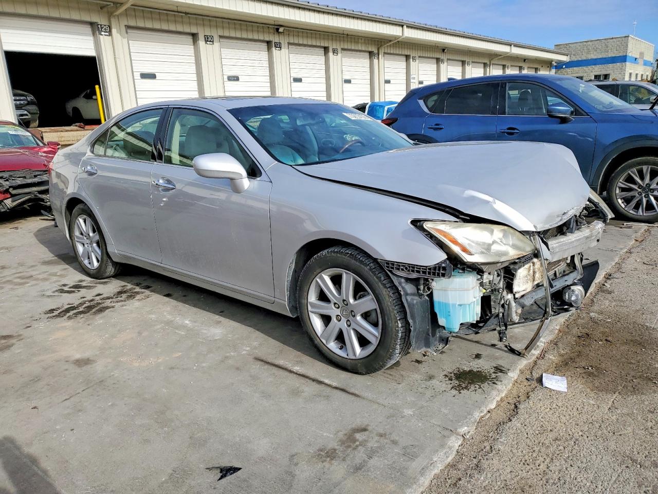2008 Lexus Es 350 Silver vin: JTHBJ46G182188981