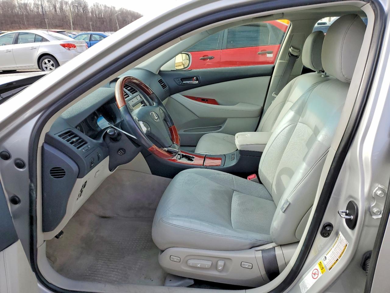 2008 Lexus Es 350 Silver vin: JTHBJ46G182188981