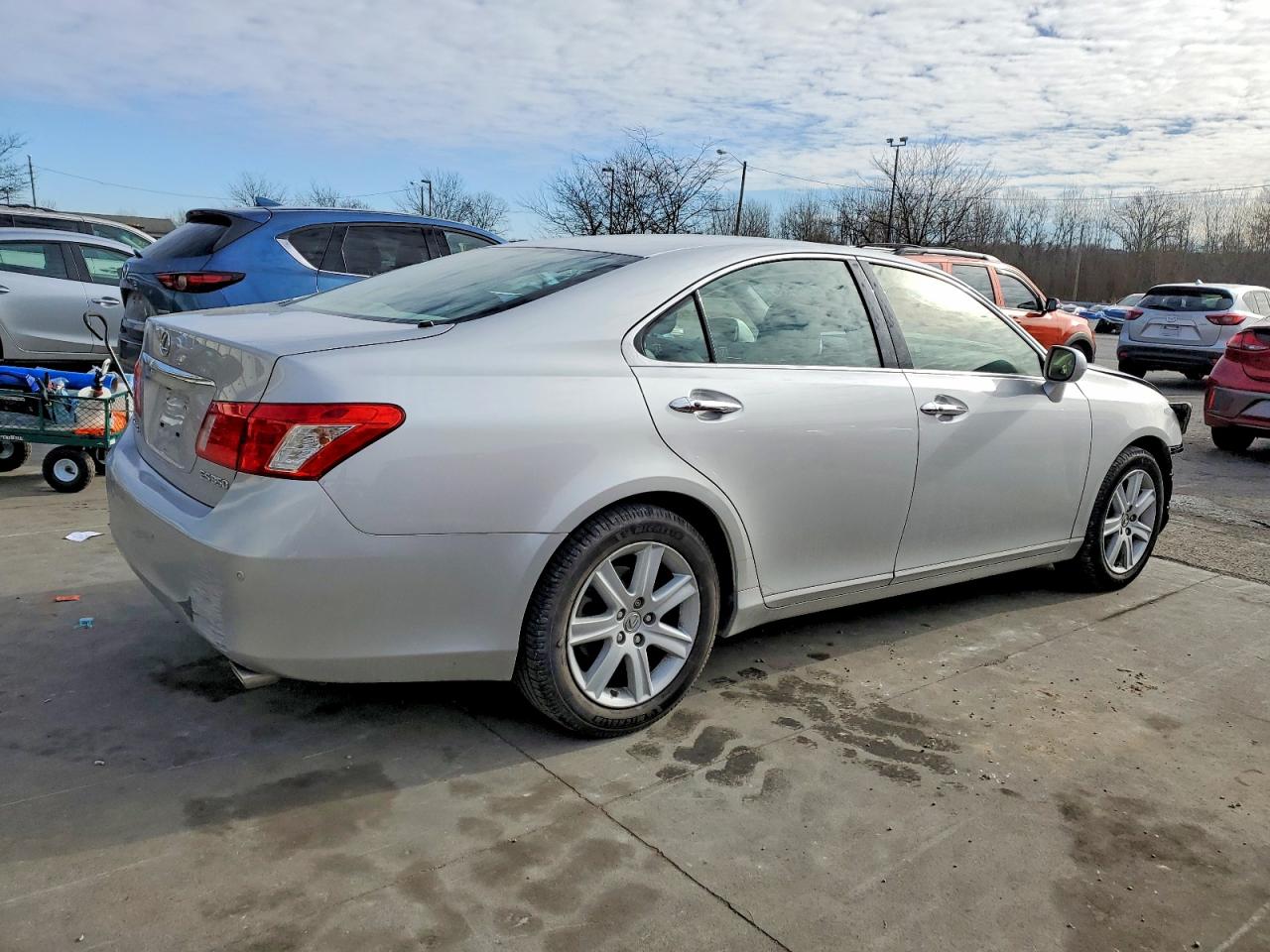 2008 Lexus Es 350 Silver vin: JTHBJ46G182188981