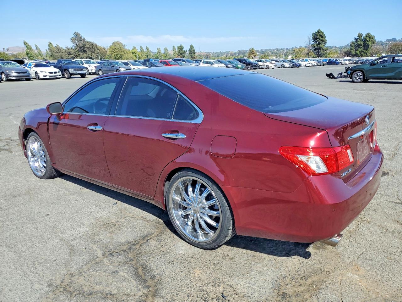 2008 Lexus Es 350 Maroon vin: JTHBJ46G182194876