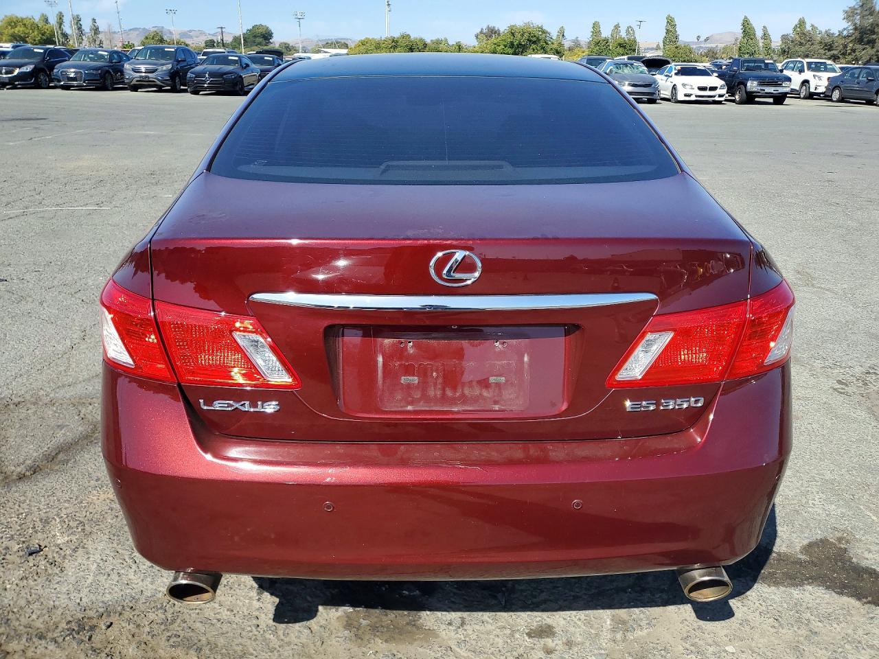 2008 Lexus Es 350 Maroon vin: JTHBJ46G182194876