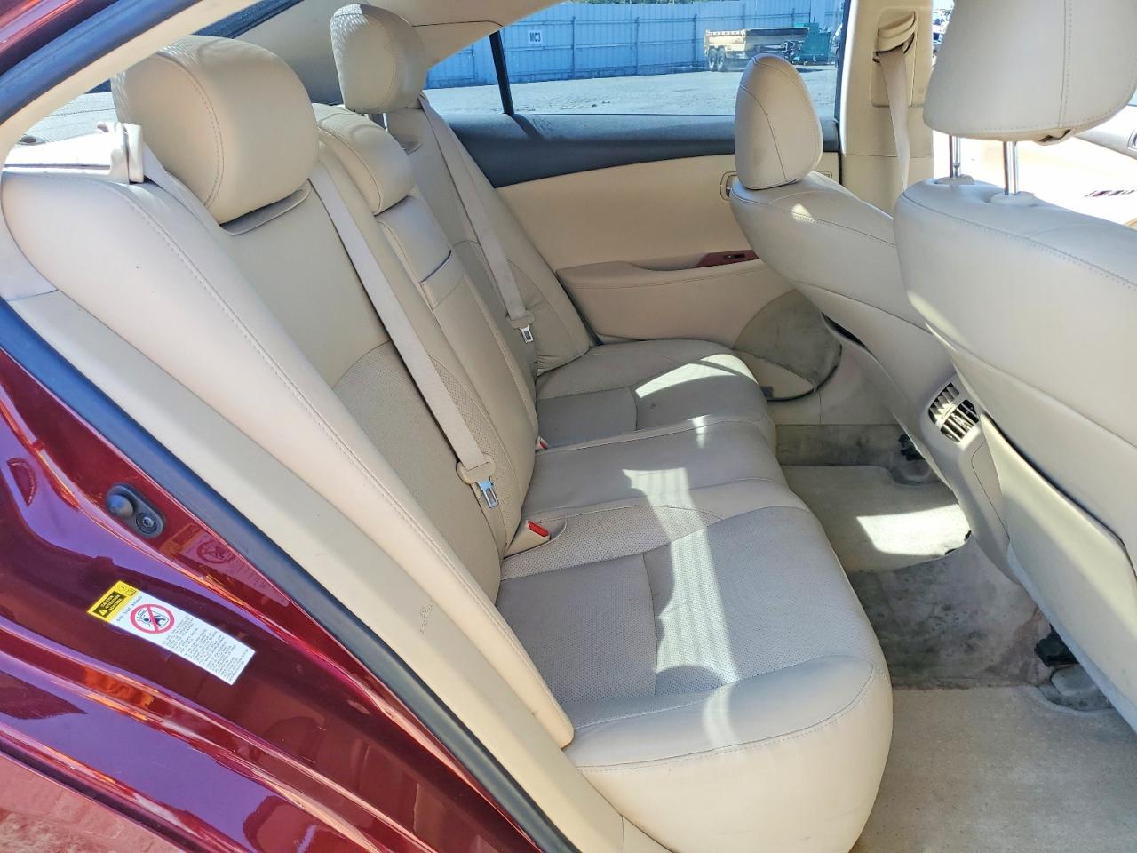 2008 Lexus Es 350 Maroon vin: JTHBJ46G182194876
