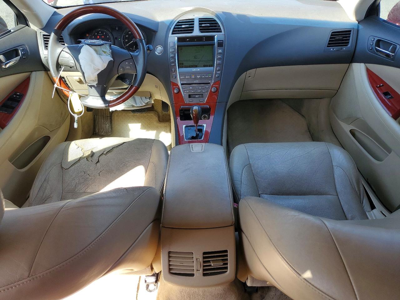2008 Lexus Es 350 Maroon vin: JTHBJ46G182194876