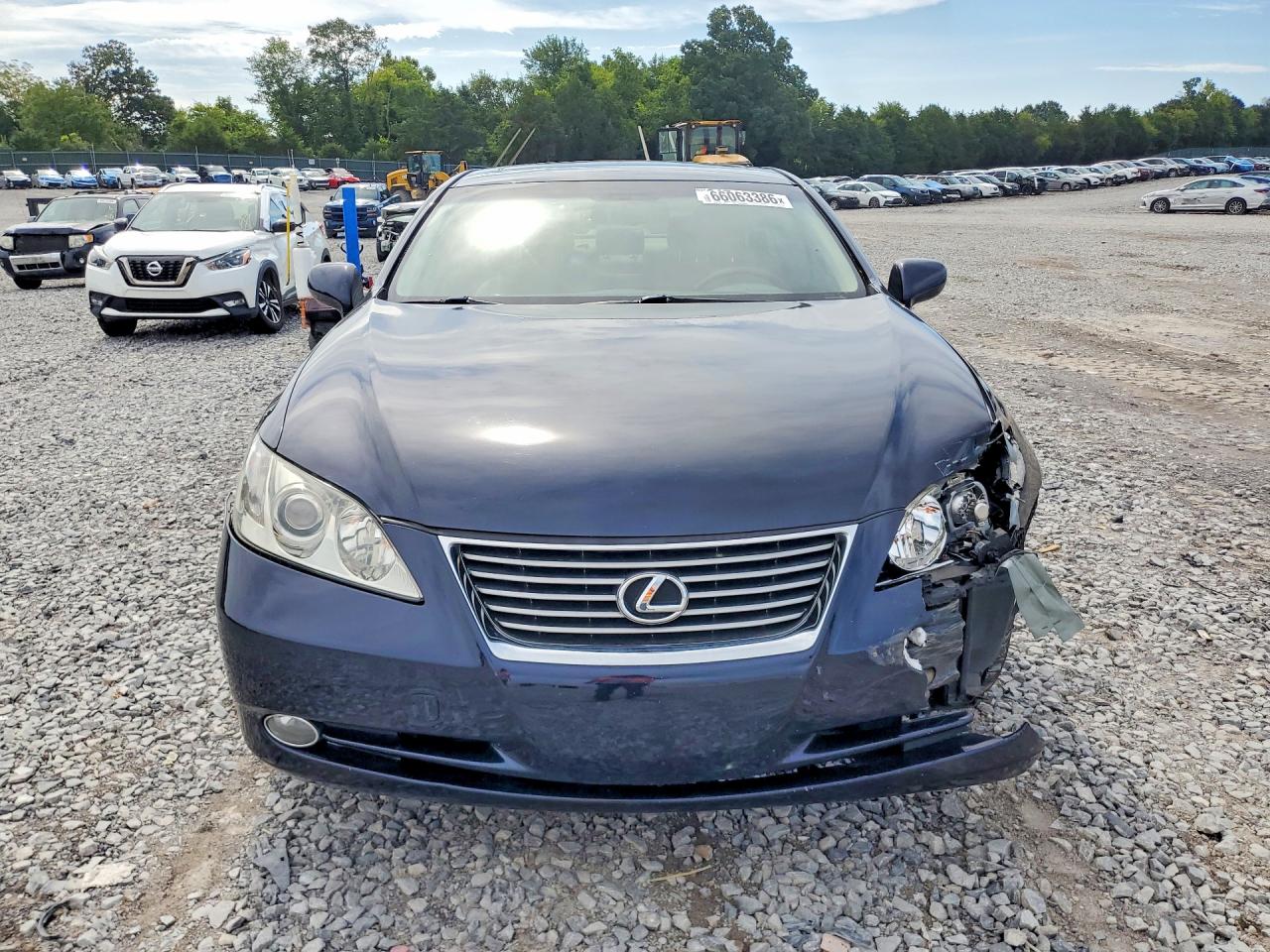 2008 Lexus Es 350 Black vin: JTHBJ46G182211515