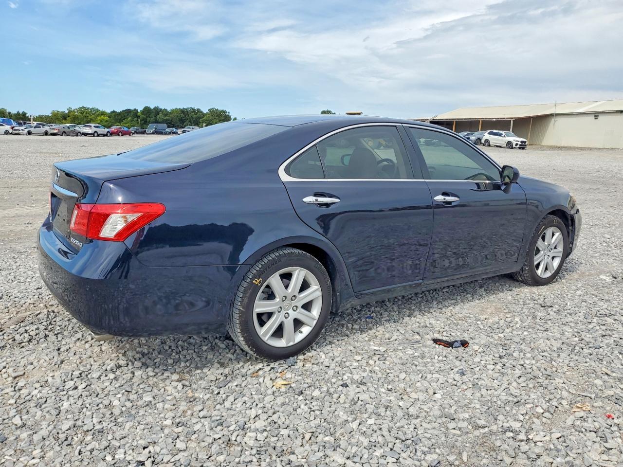 2008 Lexus Es 350 Black vin: JTHBJ46G182211515