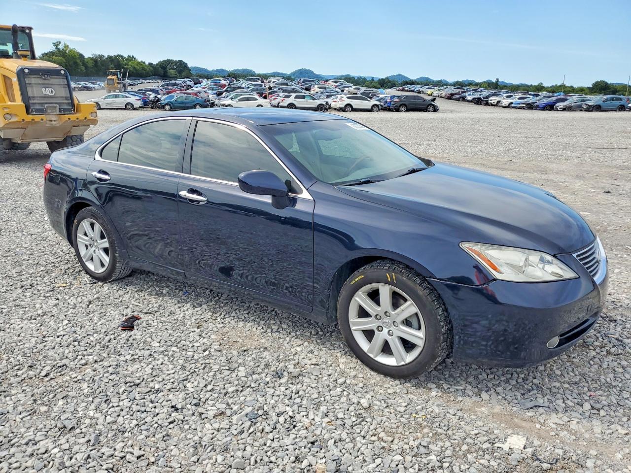 2008 Lexus Es 350 Black vin: JTHBJ46G182211515