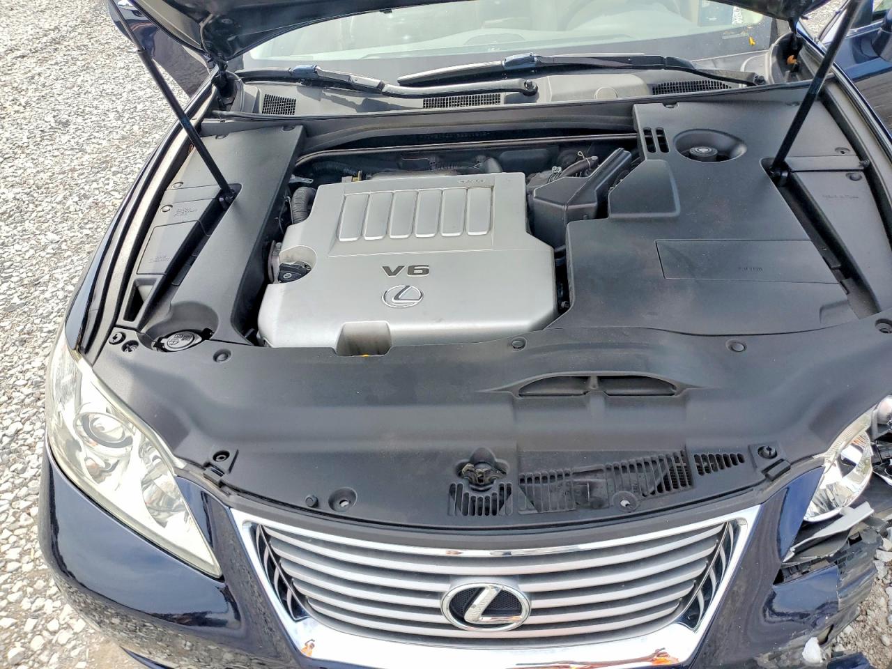 2008 Lexus Es 350 Black vin: JTHBJ46G182211515