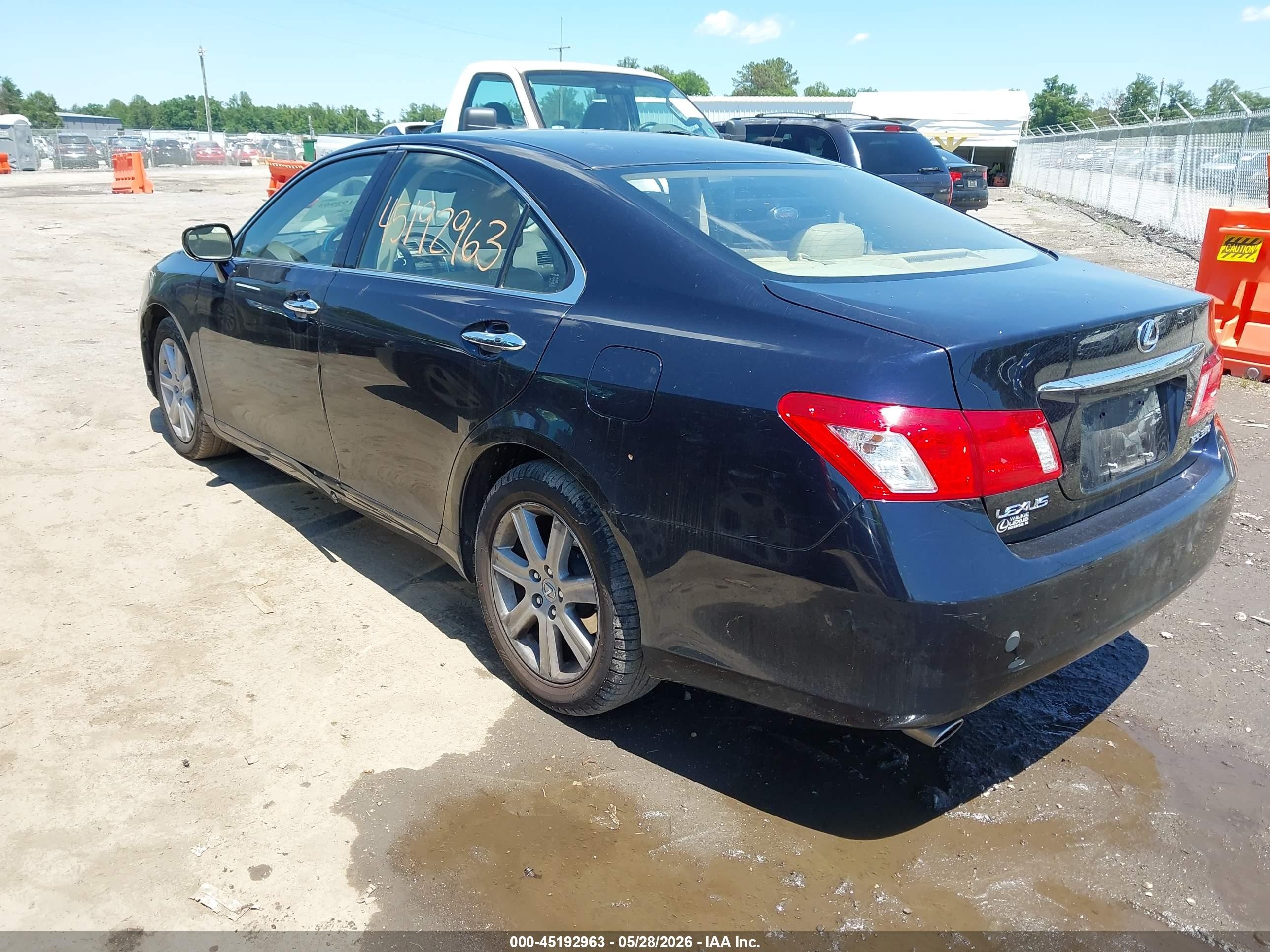 2008 Lexus Es 350   Blue vin: JTHBJ46G182220523