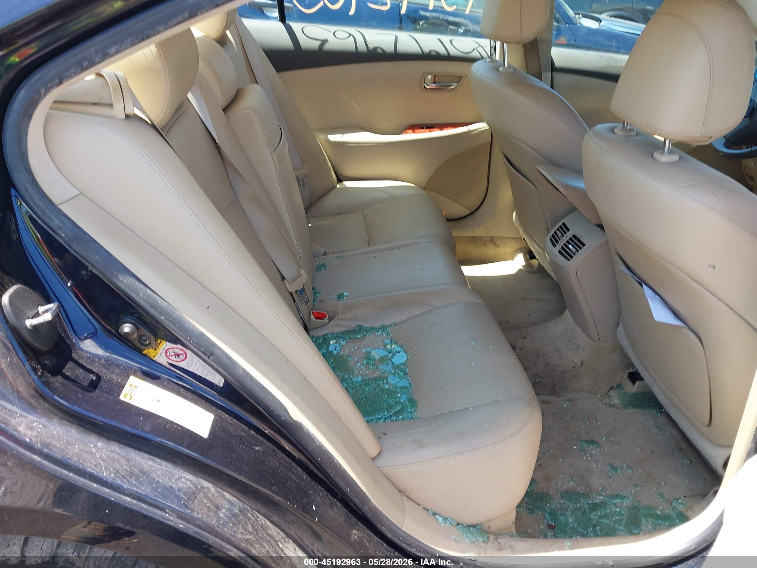 2008 Lexus Es 350   Blue vin: JTHBJ46G182220523