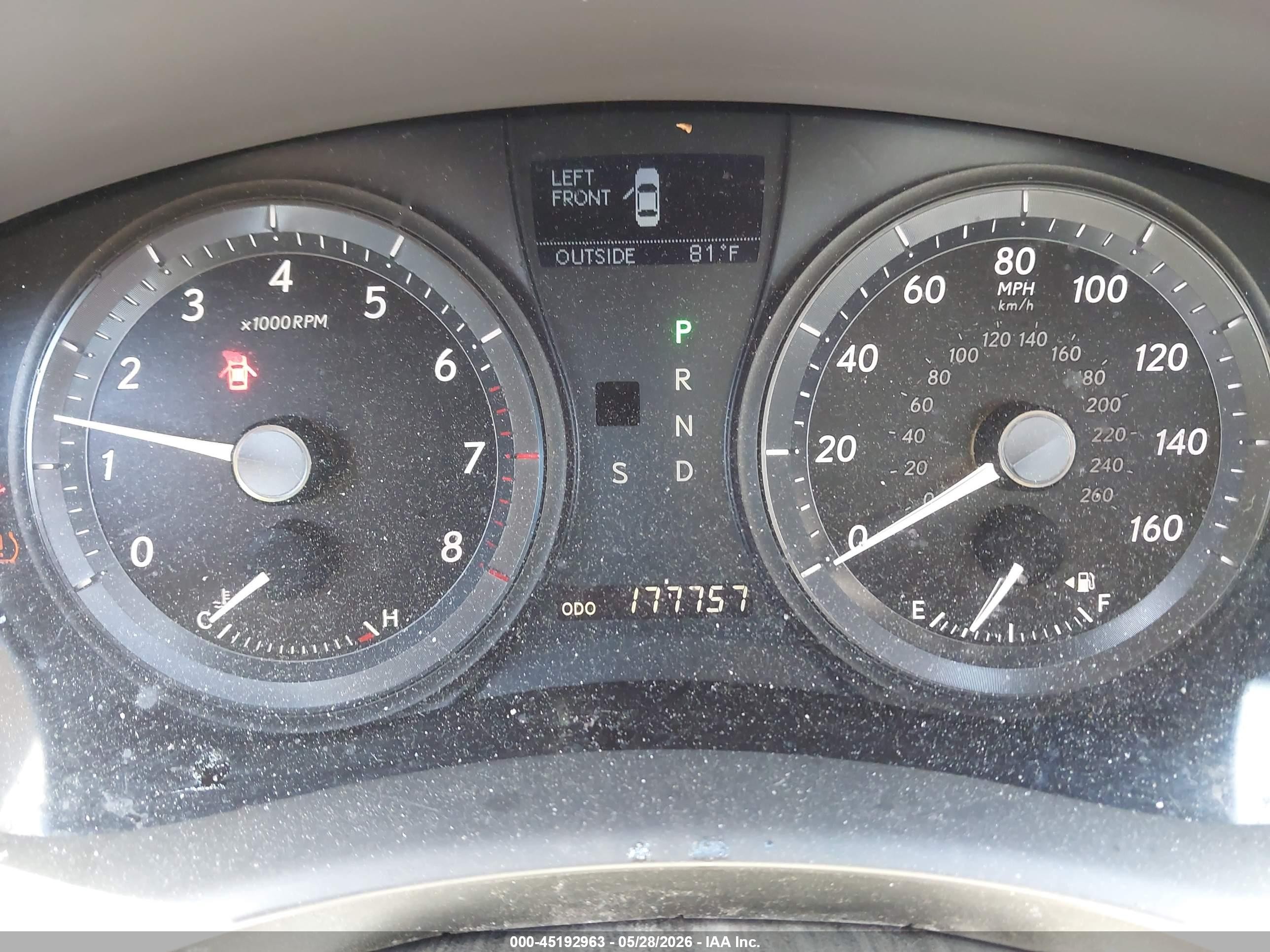 2008 Lexus Es 350   Blue vin: JTHBJ46G182220523