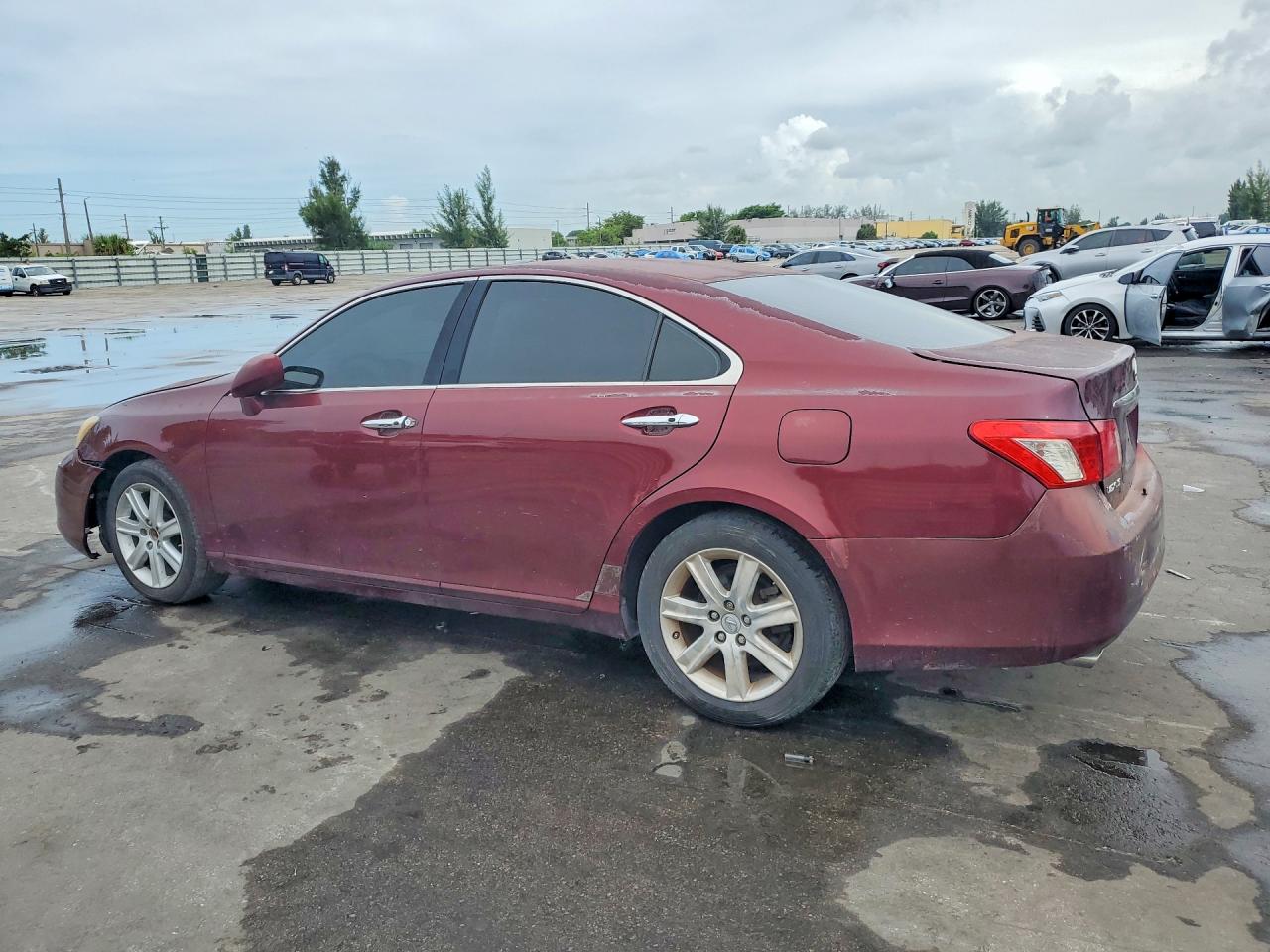 2008 Lexus Es 350 Красный vin: JTHBJ46G182233191