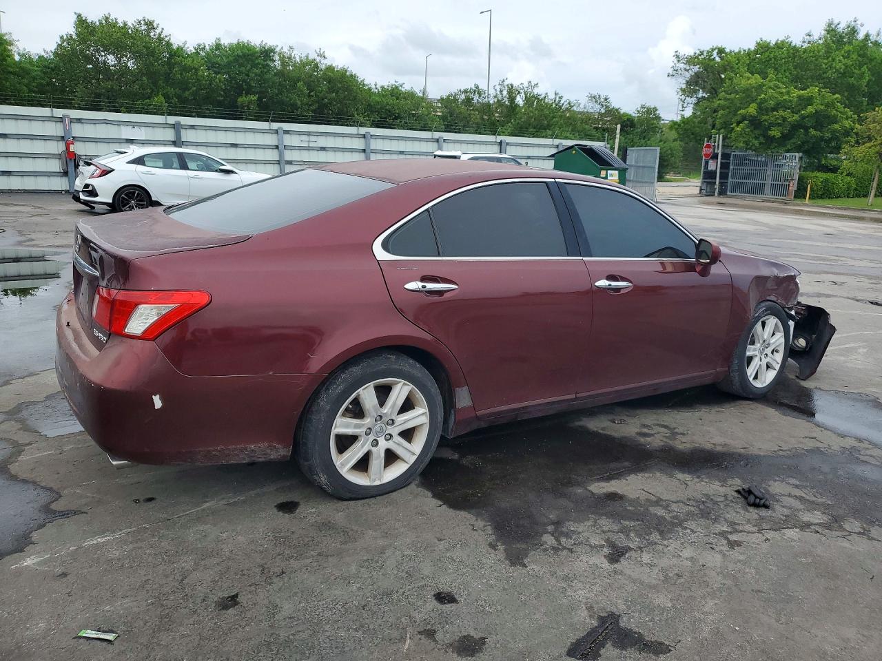 2008 Lexus Es 350 Красный vin: JTHBJ46G182233191