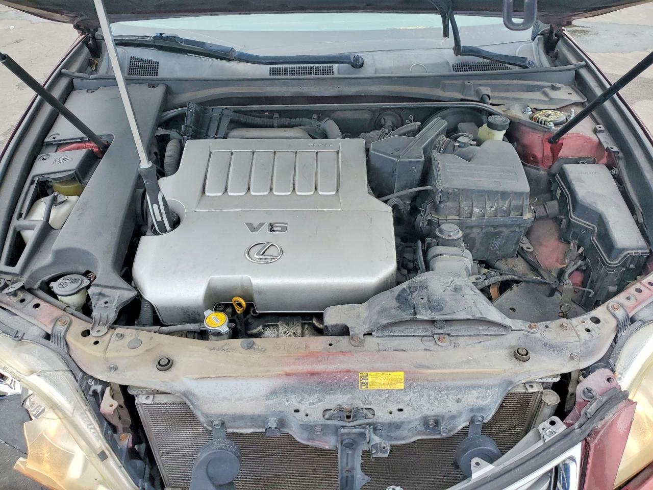 2008 Lexus Es 350 Красный vin: JTHBJ46G182233191