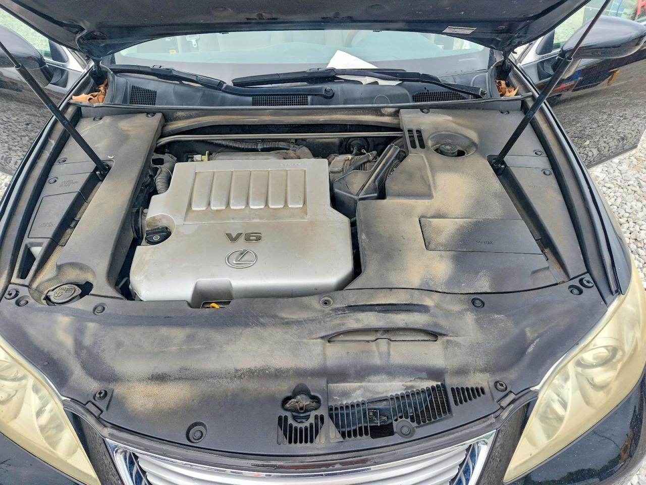 2008 Lexus Es 350 Black vin: JTHBJ46G182236625