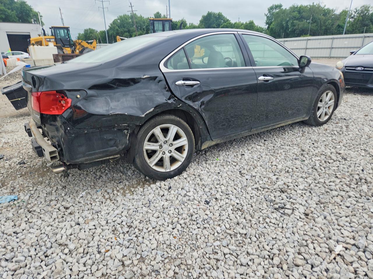 2008 Lexus Es 350 Black vin: JTHBJ46G182236625