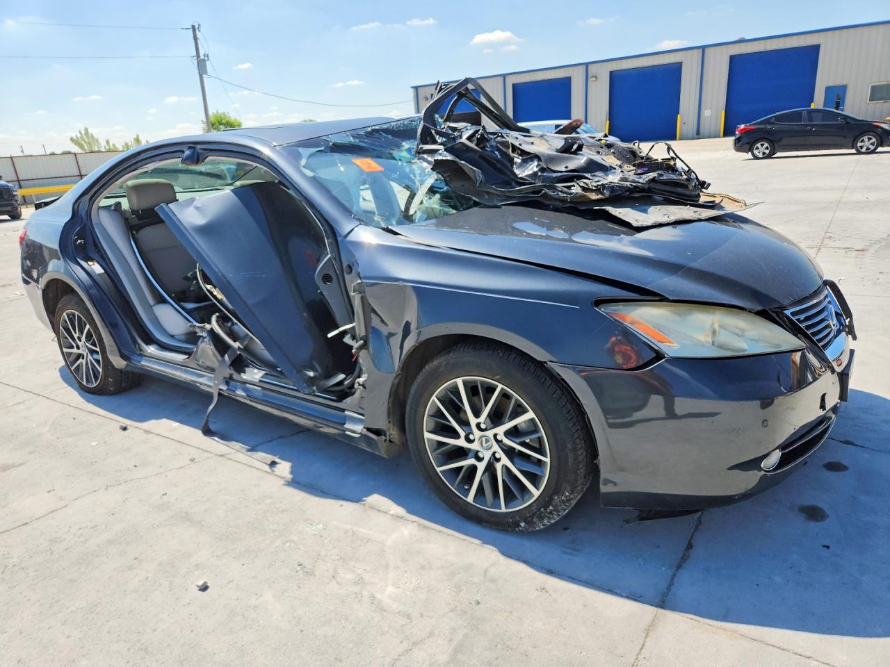 2008 Lexus Es 350 Charcoal vin: JTHBJ46G182240268