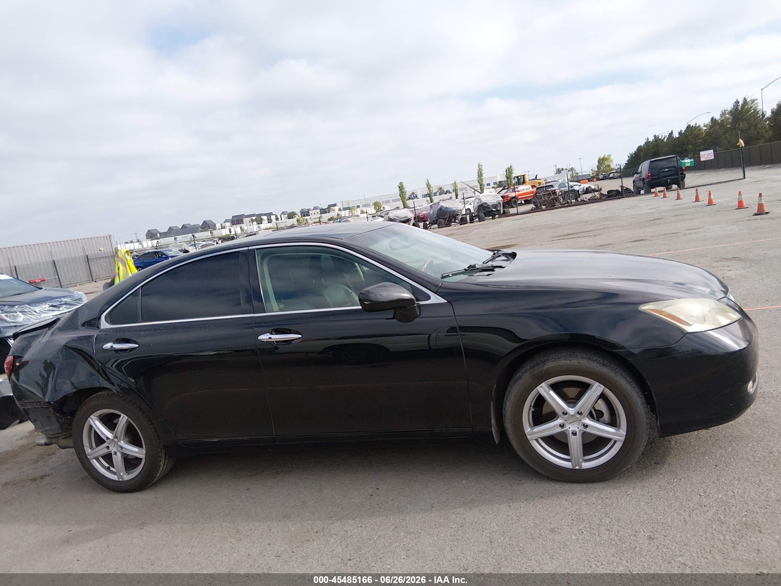 2008 Lexus Es 350   Черный vin: JTHBJ46G182242389