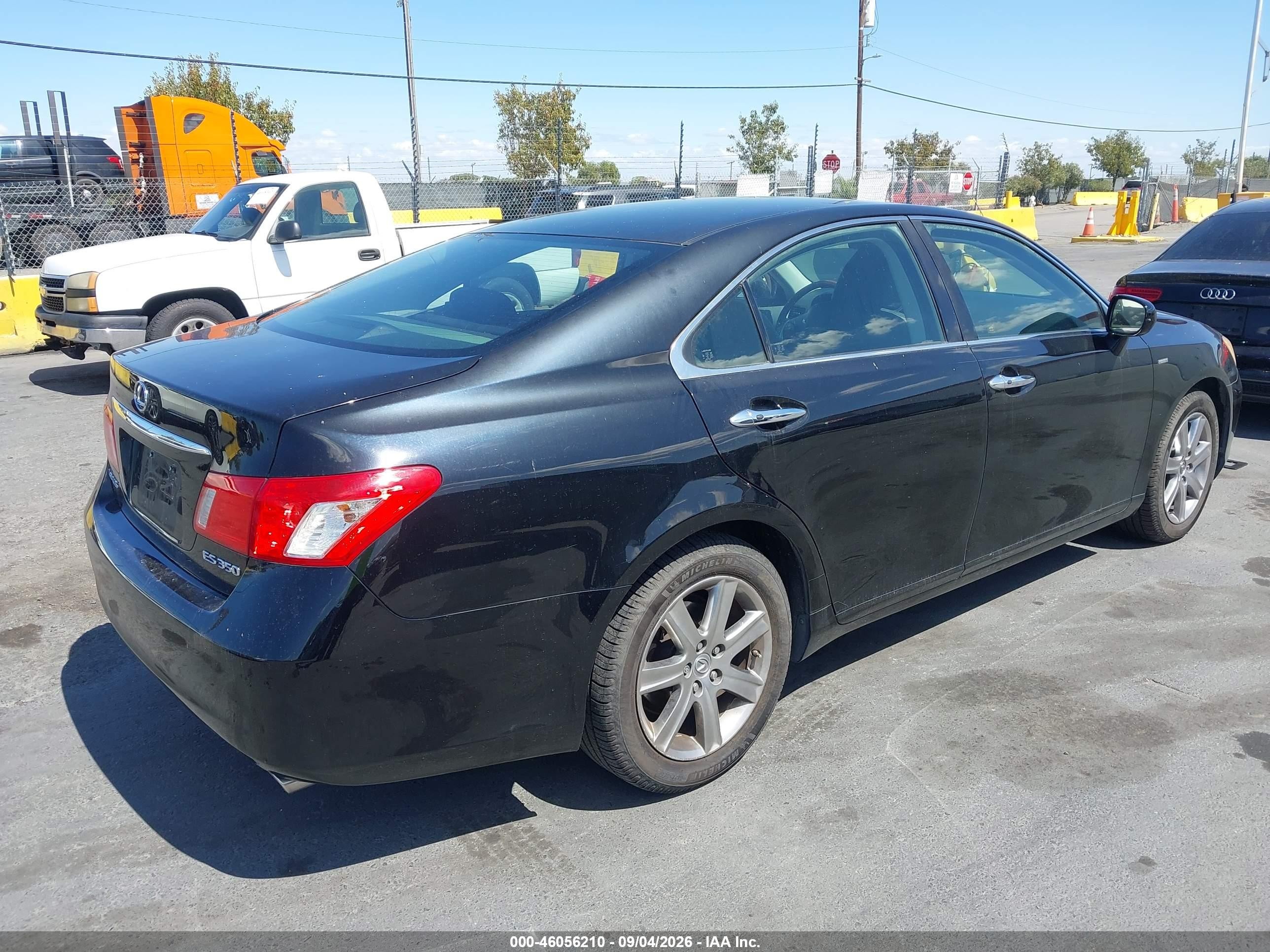 2008 Lexus Es 350   Black vin: JTHBJ46G182252114