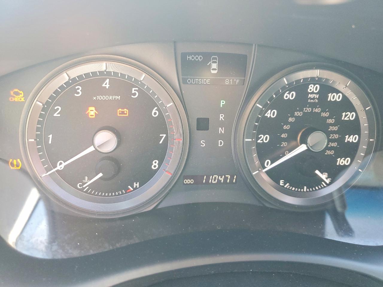 2008 Lexus Es 350 Угольный vin: JTHBJ46G182256146