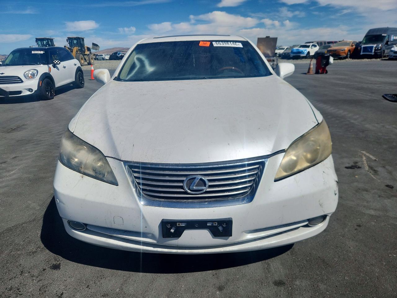 2008 Lexus Es 350 Белый vin: JTHBJ46G182259001