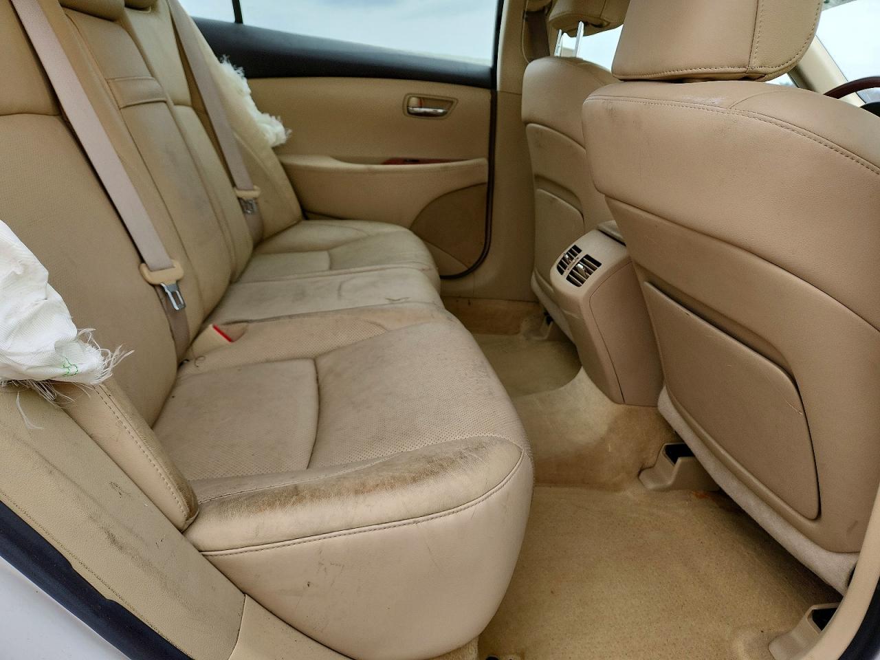 2008 Lexus Es 350 White vin: JTHBJ46G182260150