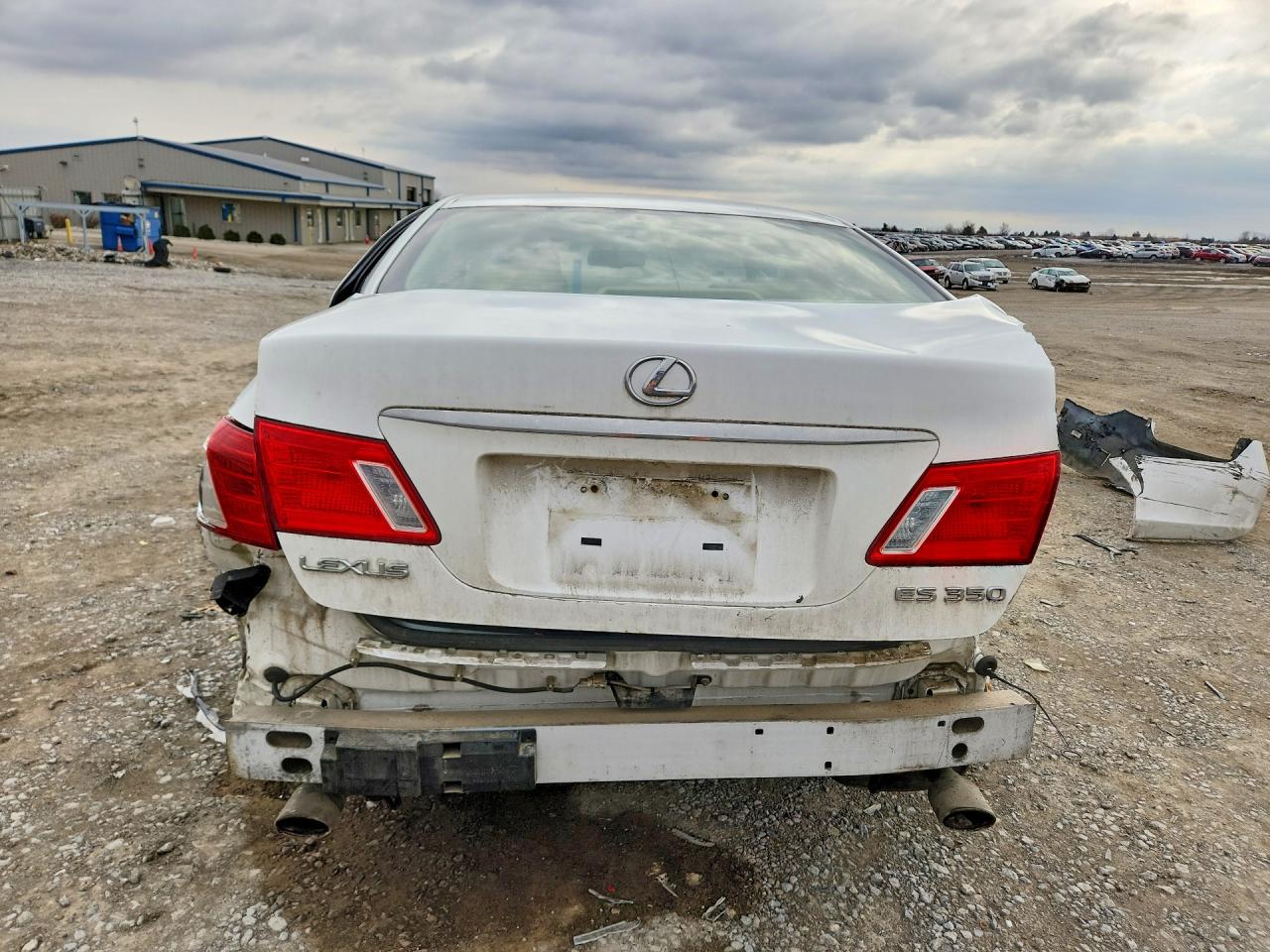 2008 Lexus Es 350 White vin: JTHBJ46G182260150