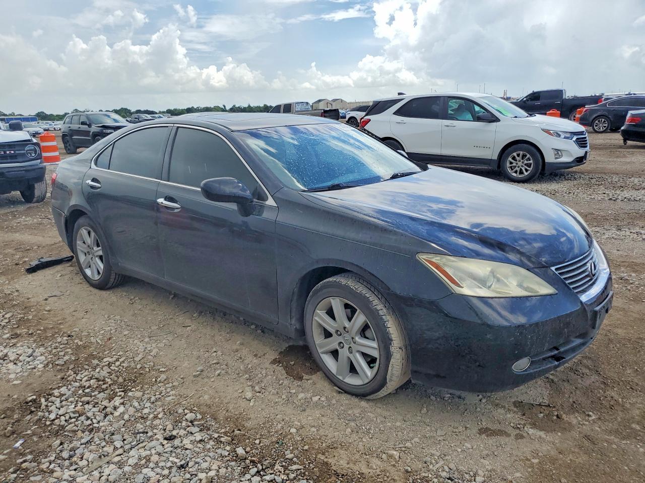 2008 Lexus Es 350 Black vin: JTHBJ46G182269222