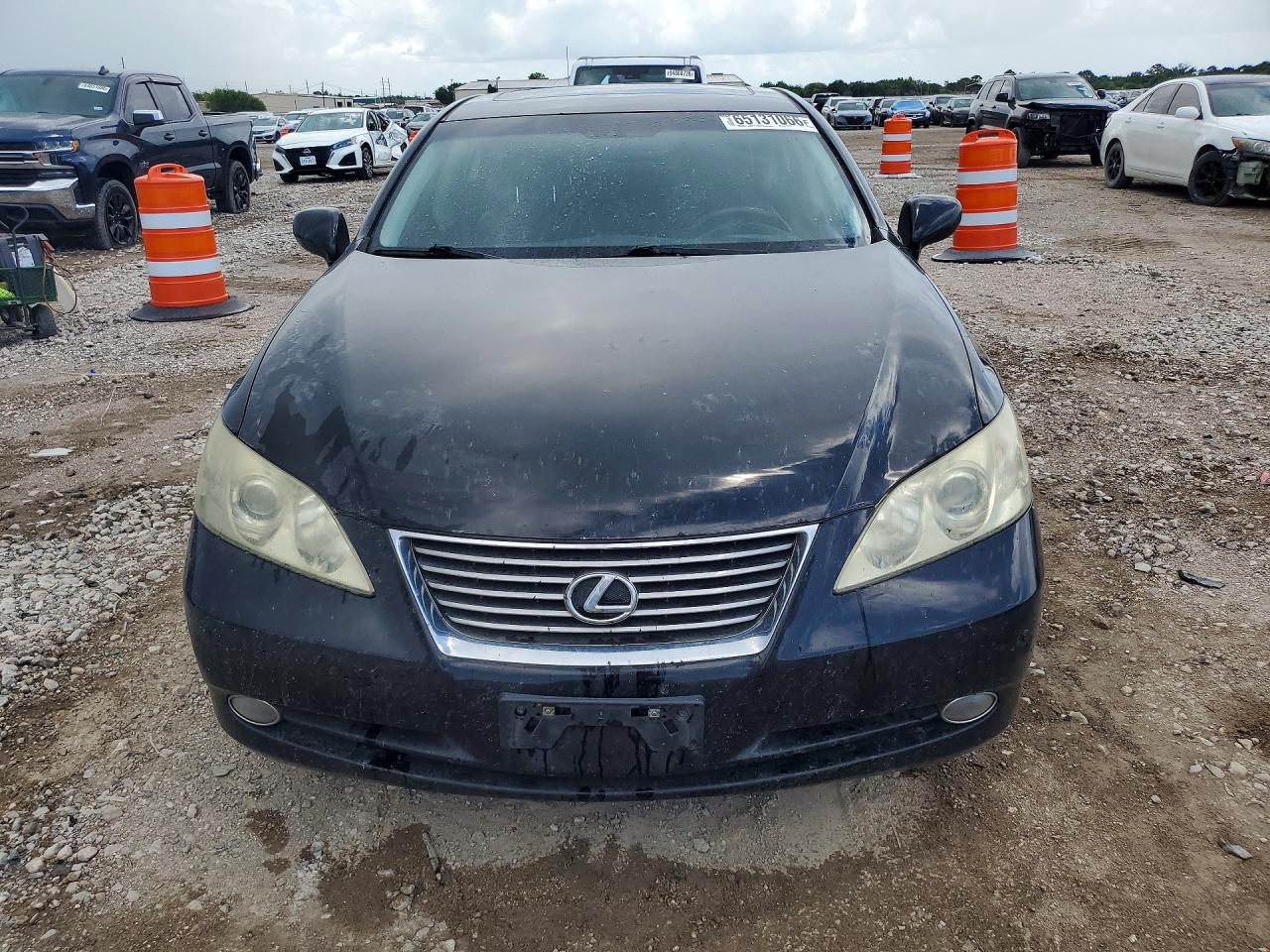 2008 Lexus Es 350 Black vin: JTHBJ46G182269222