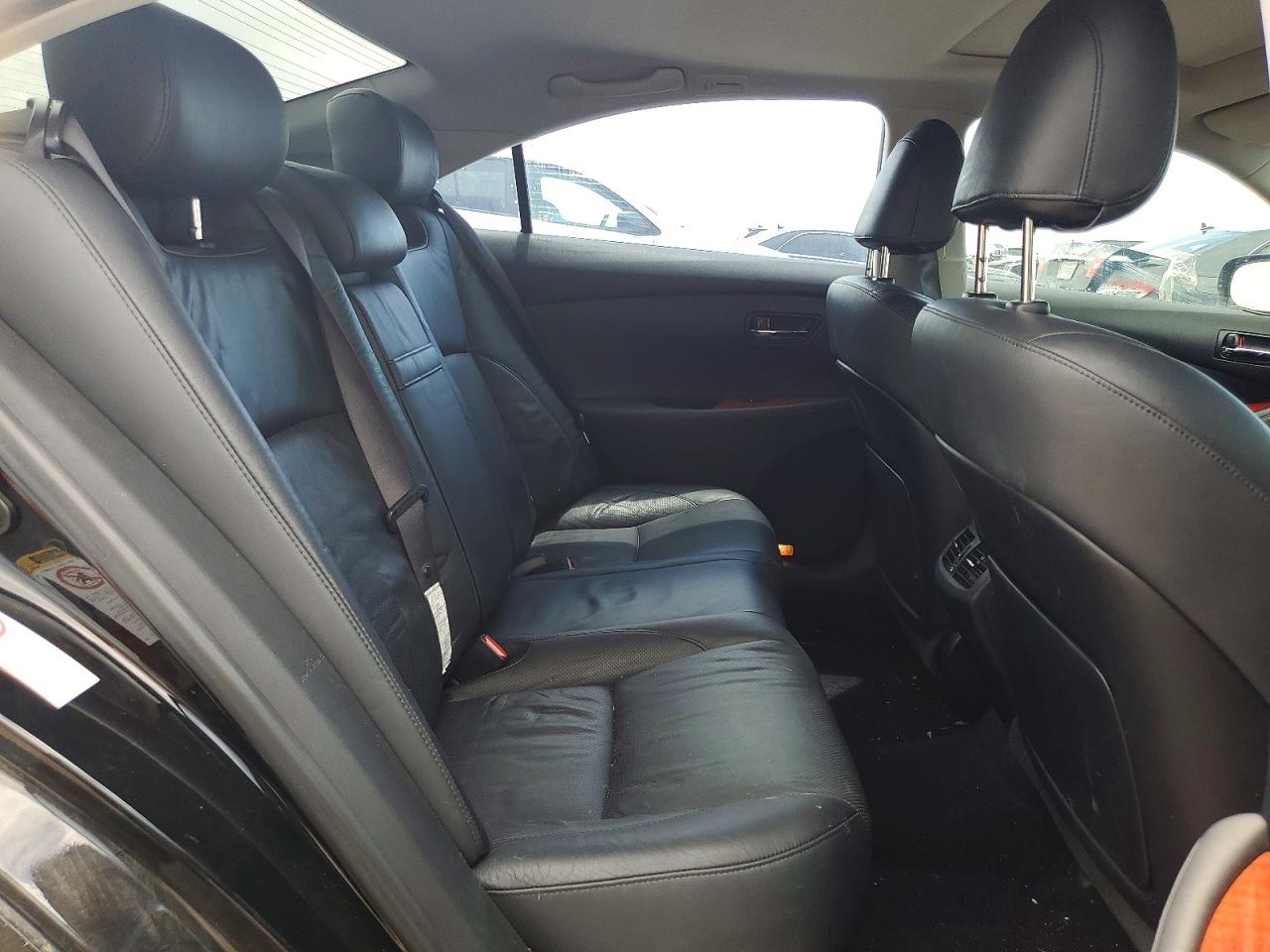 2008 Lexus Es 350 Black vin: JTHBJ46G182269222