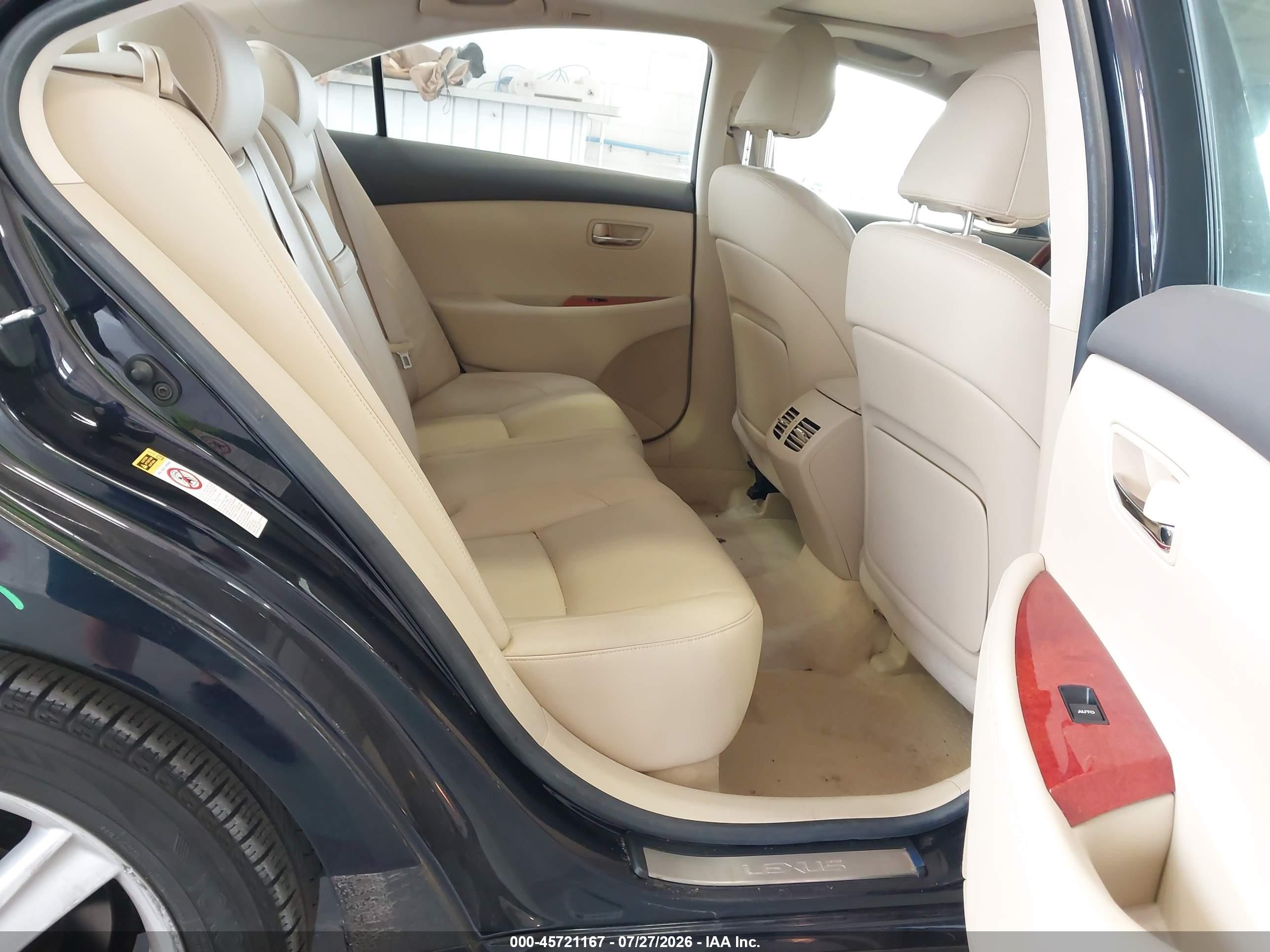 2008 Lexus Es 350   Blue vin: JTHBJ46G182273691