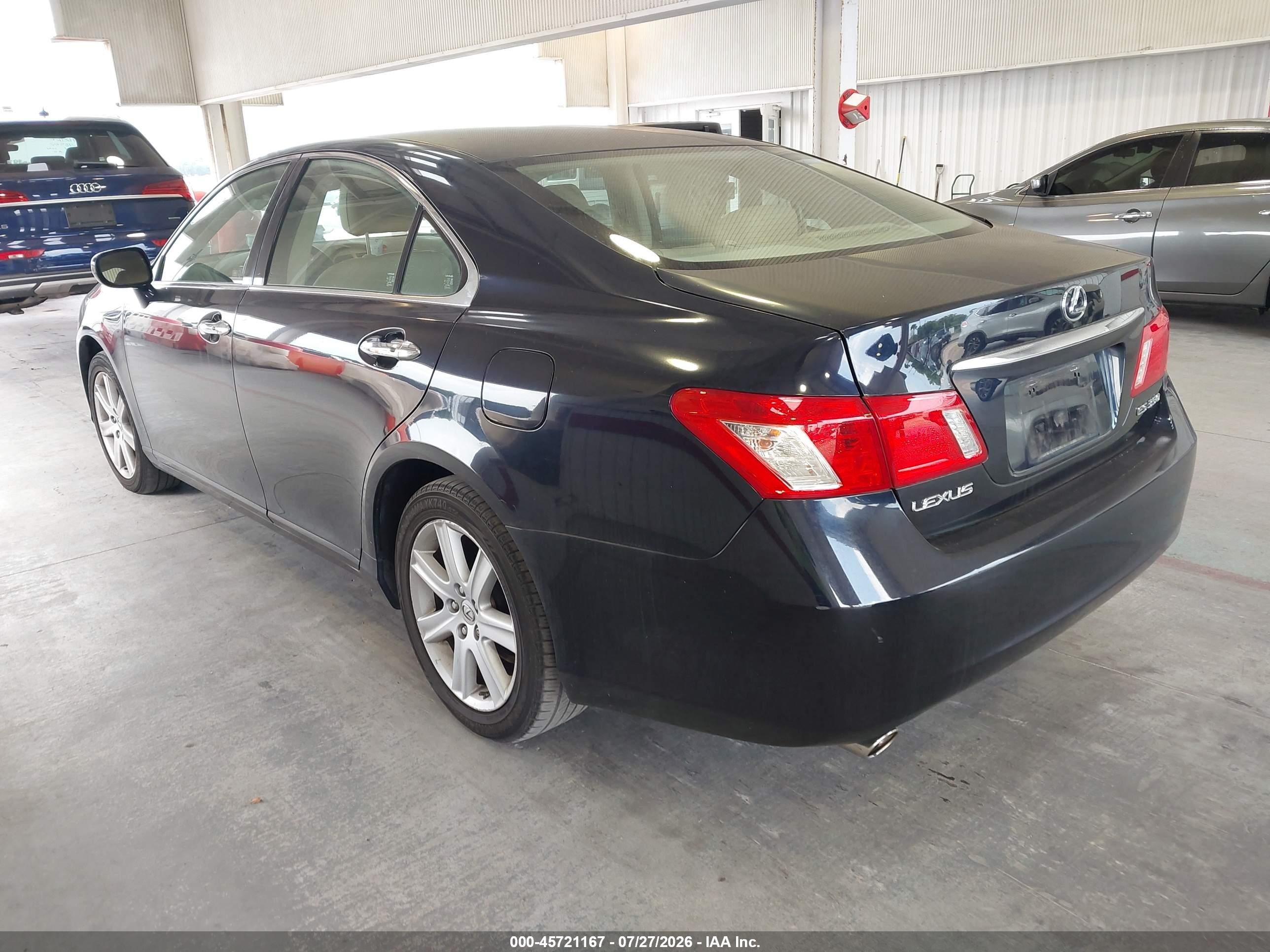 2008 Lexus Es 350   Blue vin: JTHBJ46G182273691
