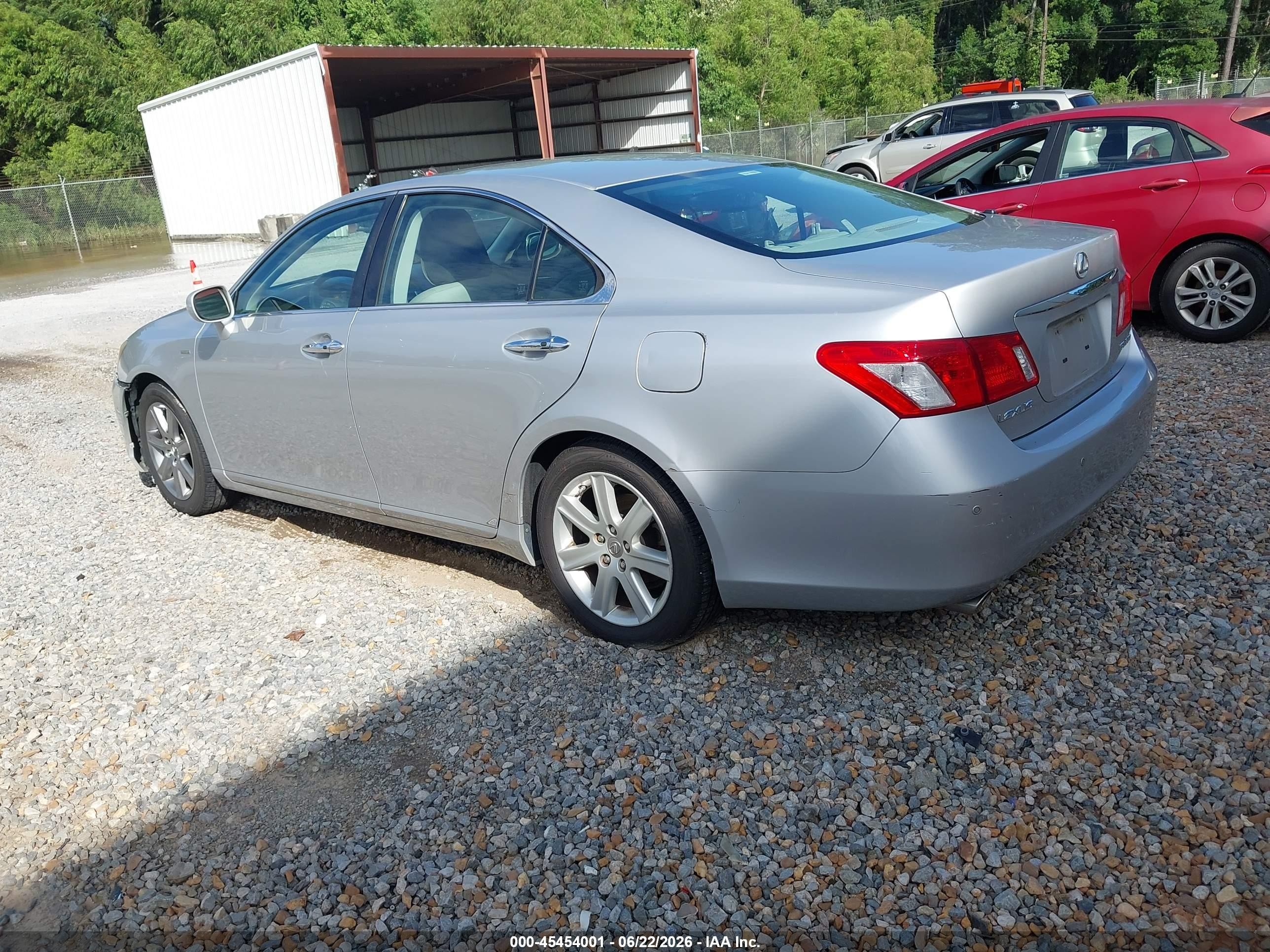 2009 Lexus Es 350   Silver vin: JTHBJ46G192280769