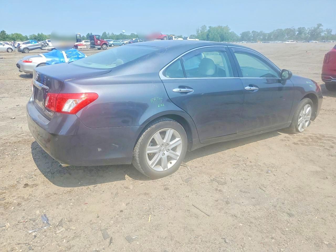 2009 Lexus Es 350 Black vin: JTHBJ46G192288273