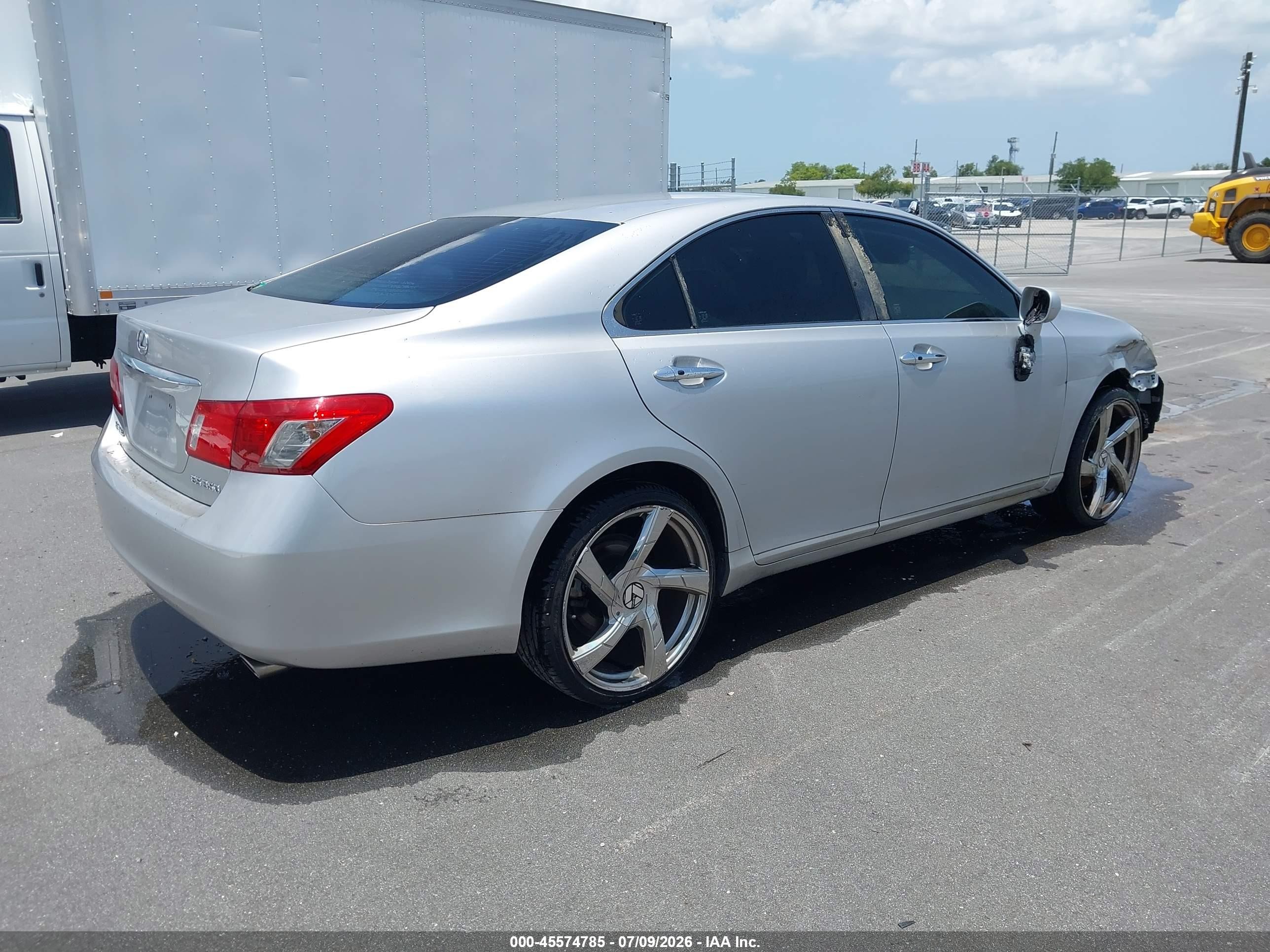 2009 Lexus Es 350   Silver vin: JTHBJ46G192292758