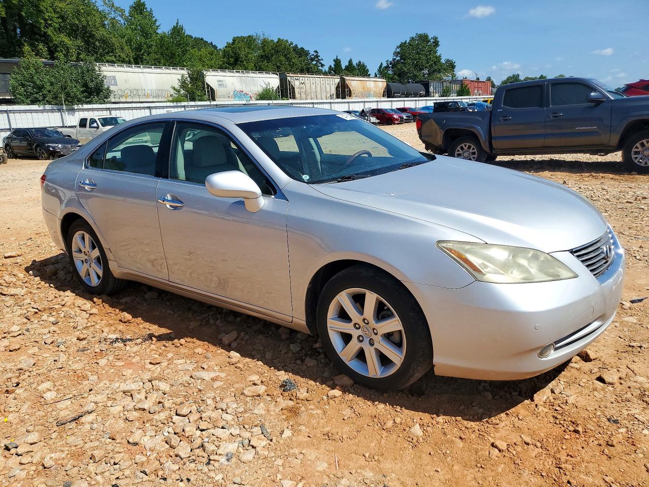 2009 Lexus Es 350 Silver vin: JTHBJ46G192304536