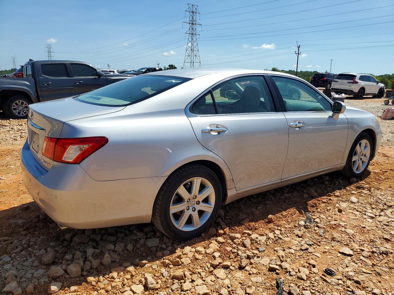 2009 Lexus Es 350 Silver vin: JTHBJ46G192304536