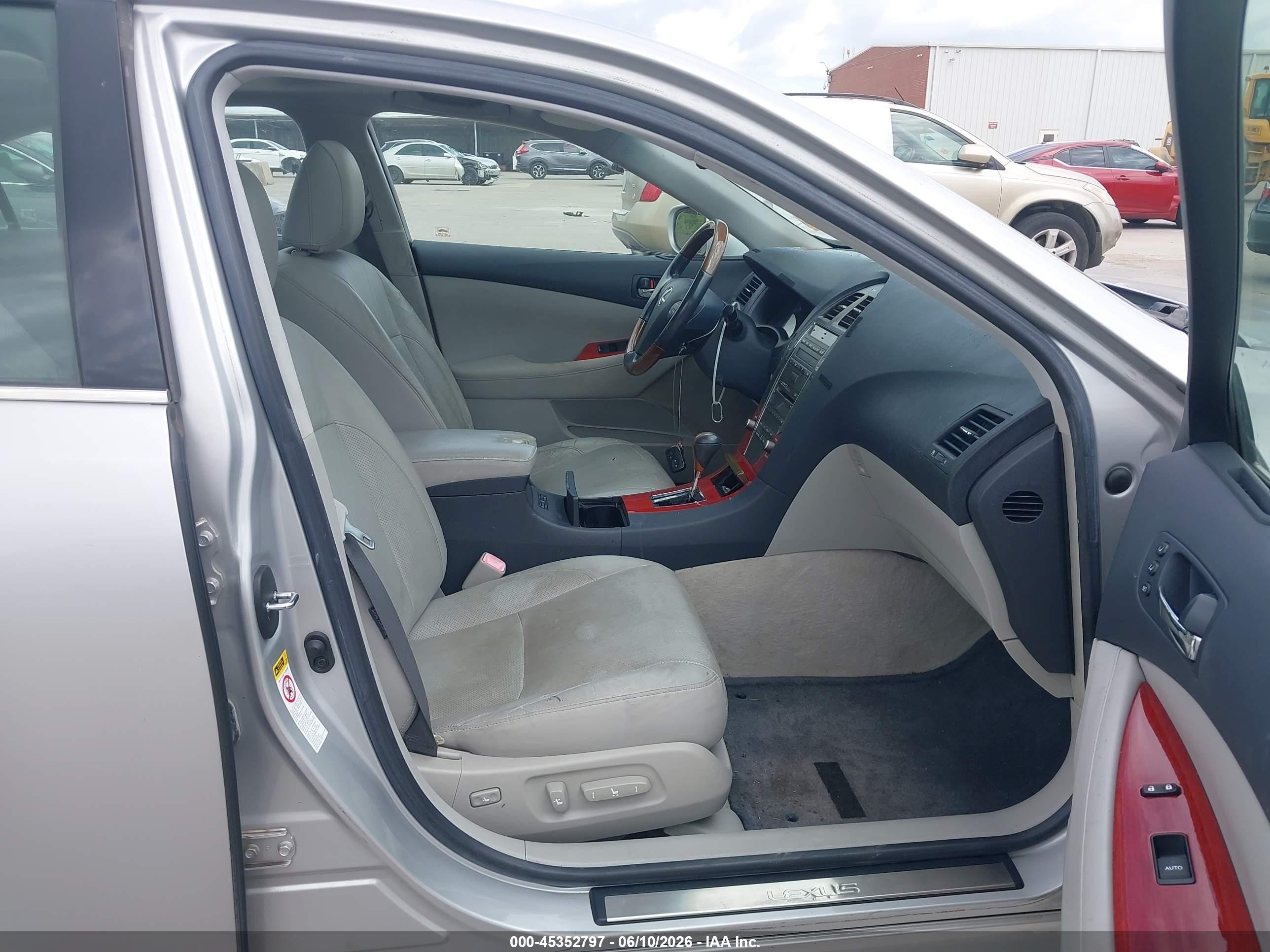 2009 Lexus Es 350   Silver vin: JTHBJ46G192305296
