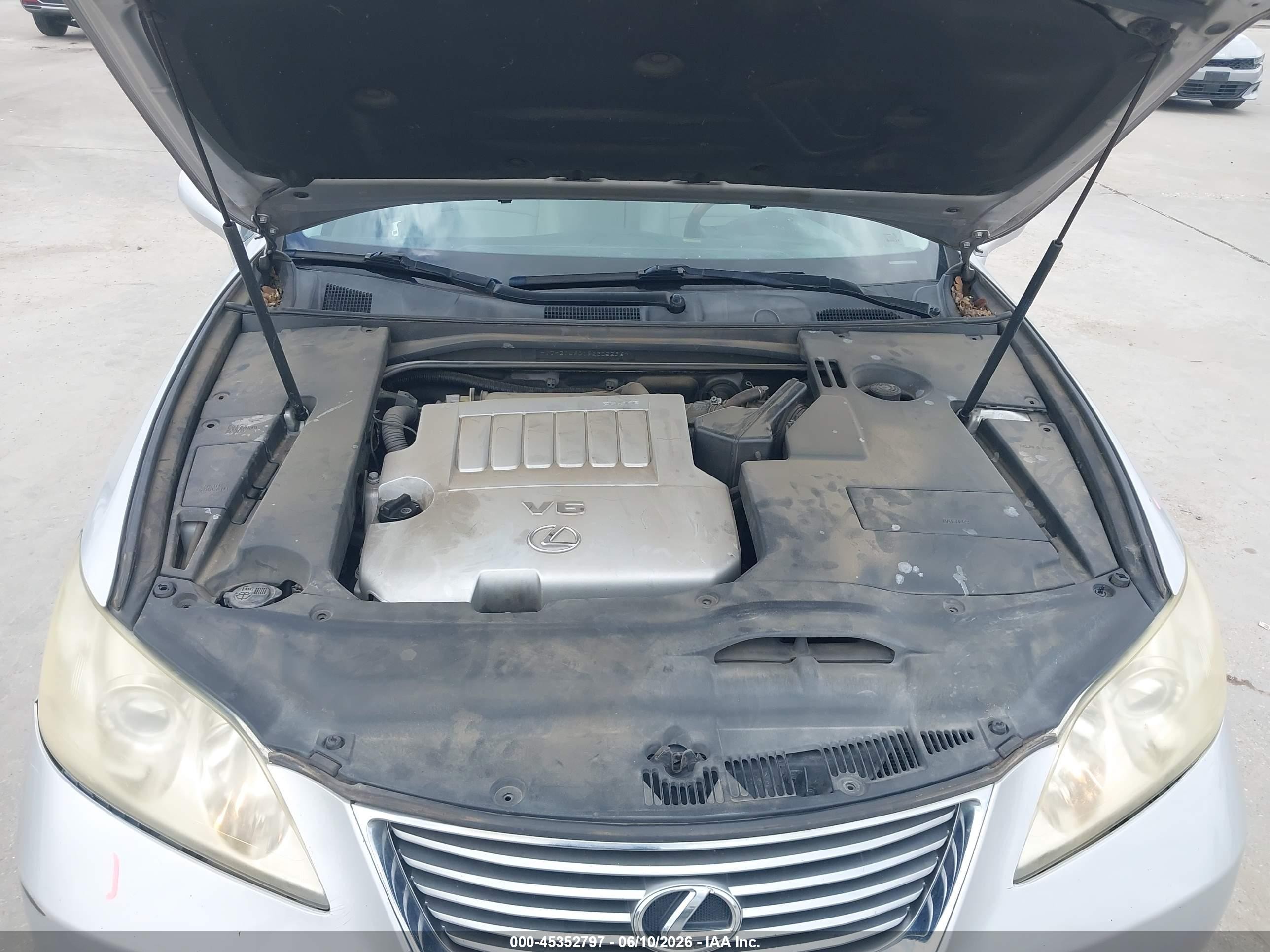 2009 Lexus Es 350   Silver vin: JTHBJ46G192305296