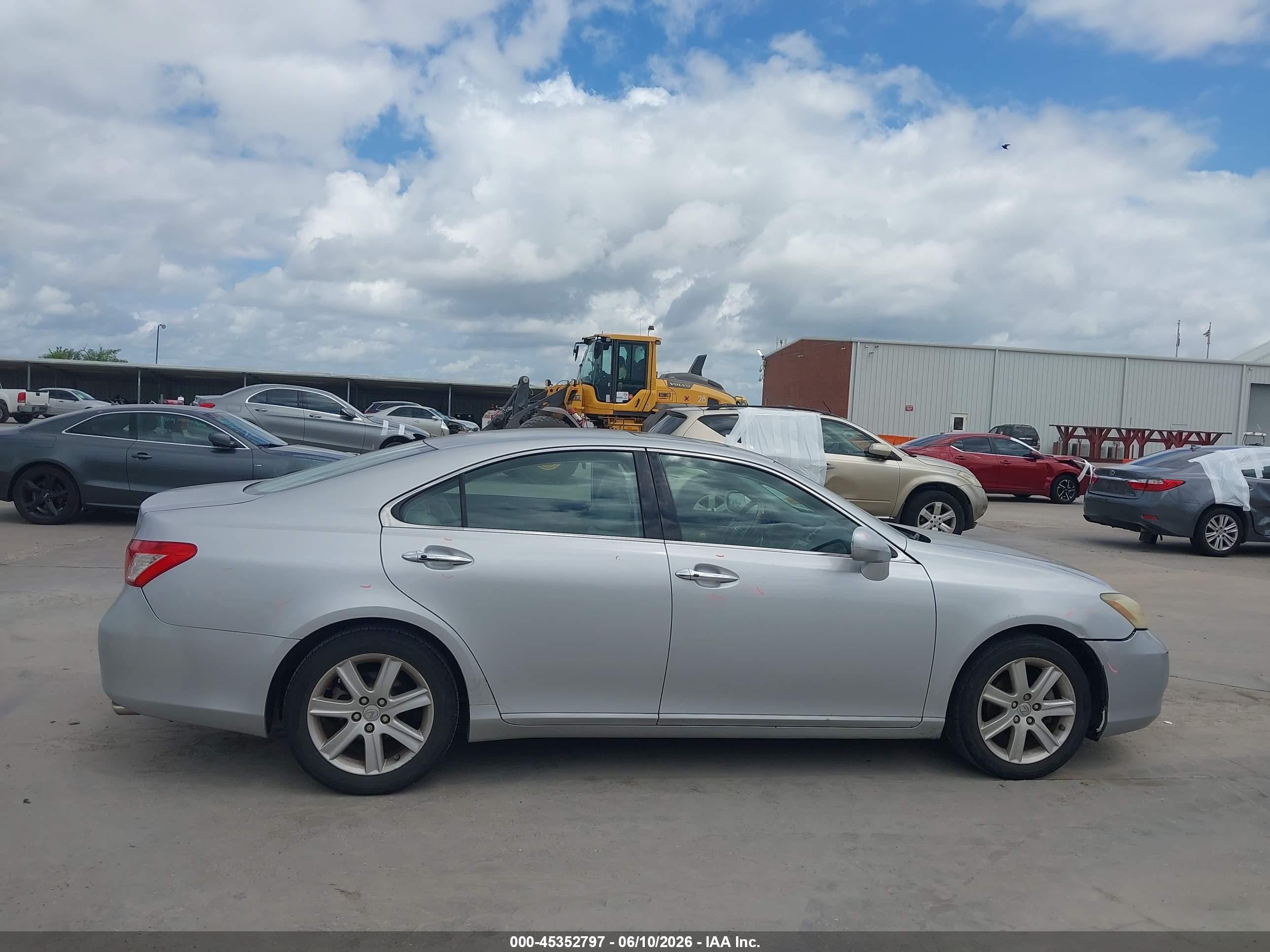 2009 Lexus Es 350   Silver vin: JTHBJ46G192305296