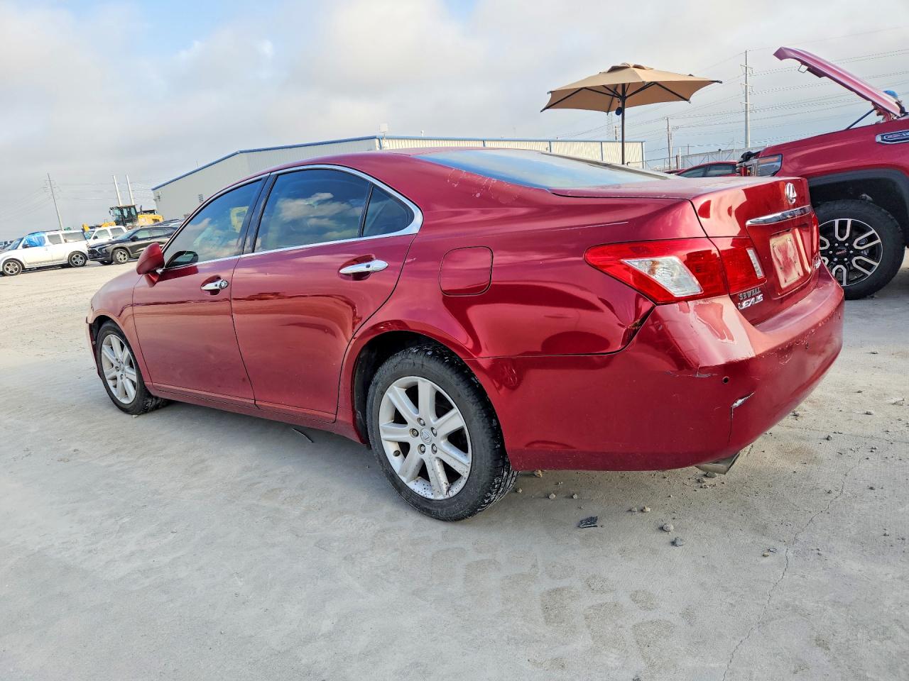 2009 Lexus Es 350 Red vin: JTHBJ46G192319652