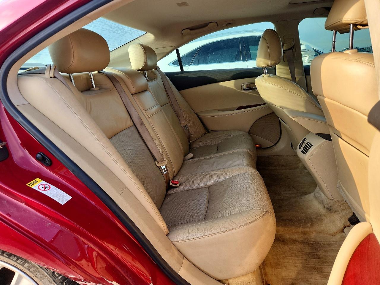 2009 Lexus Es 350 Red vin: JTHBJ46G192319652
