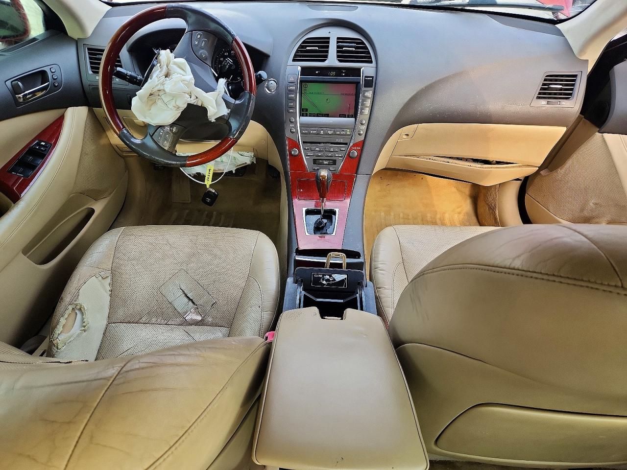 2009 Lexus Es 350 Red vin: JTHBJ46G192319652