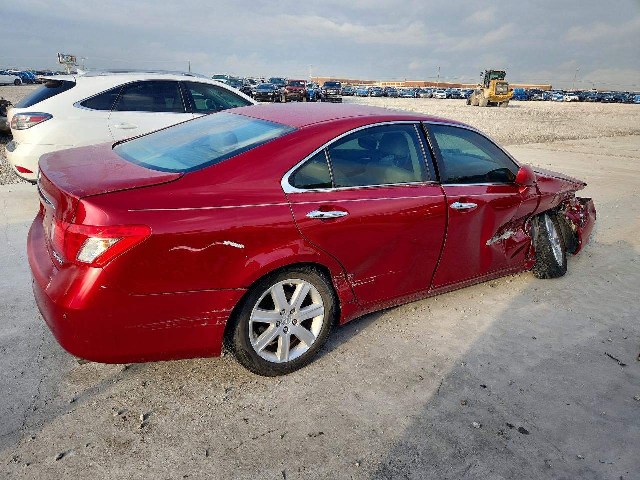 2009 Lexus Es 350 Red vin: JTHBJ46G192319652