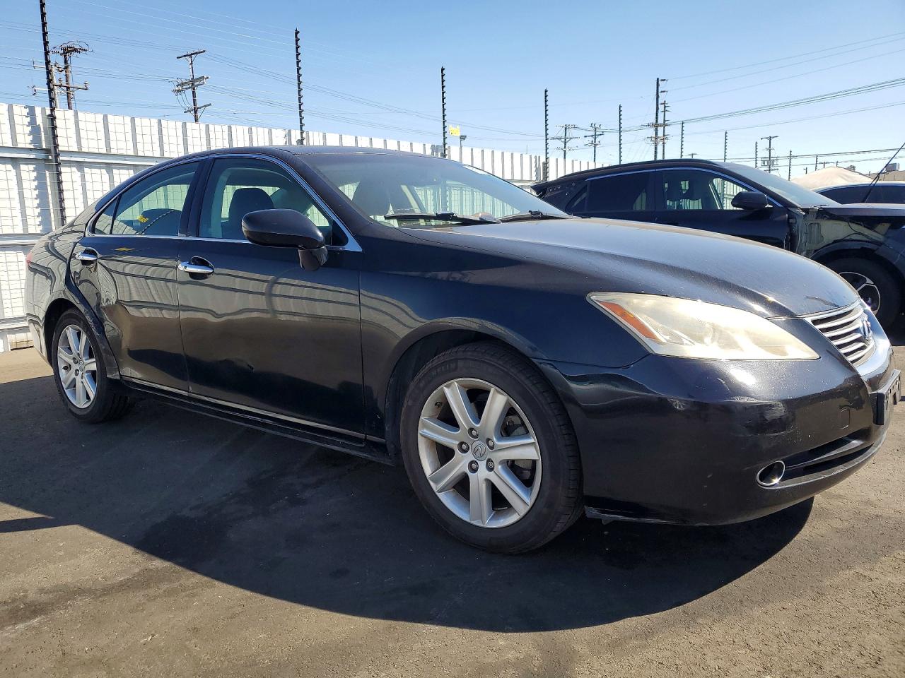 2009 Lexus Es 350 Black vin: JTHBJ46G192323541
